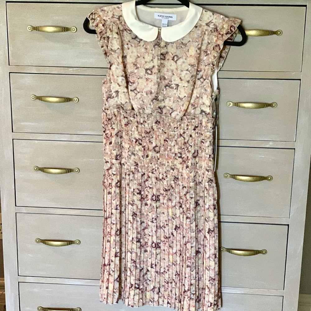 Kate Young Floral Dress XS